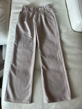 Abercrombie & Fitch Trouser Pants in Light Taupe